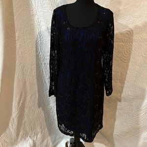 Michael Tyler lace‎ sequin dress, size medium